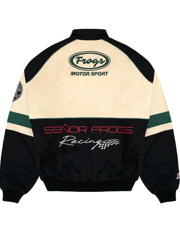 Senor Frogs Racing Bomber Jacket