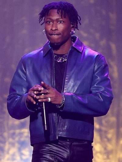 Super Bowl Soulful Celebration Lucky Daye Leather Jacket