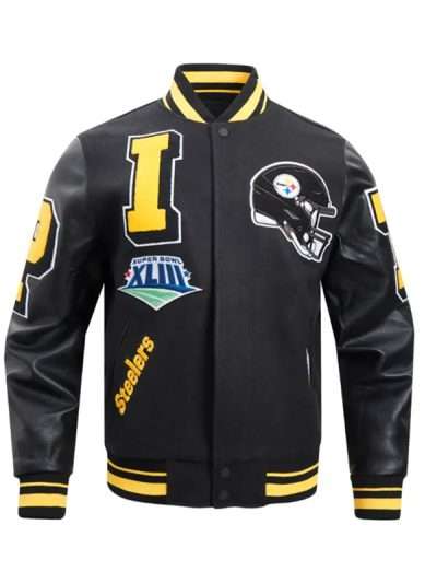 Pittsburgh Steelers Letterman Jacket