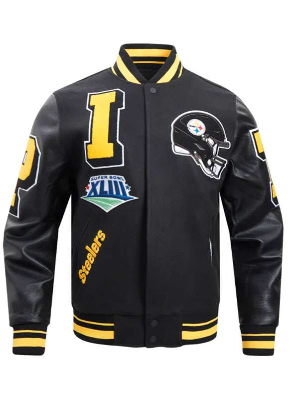 Pittsburgh Steelers Letterman Jacket