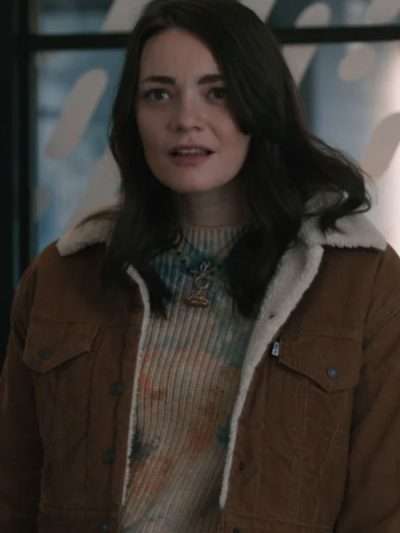 Cassidy Layton Elsbeth S02 Brown Shearling Jacket