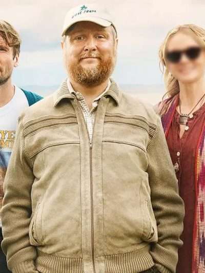 Tim Key The Ballad Of Wallis Island Beige Bomber Jacket