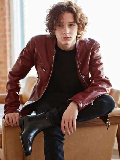 Mason Thames The Black Phone Leather Jacket