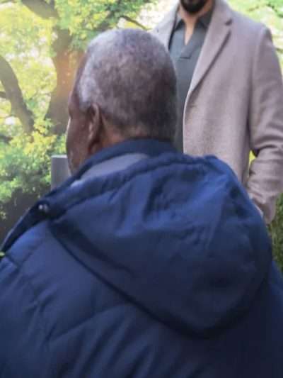 The Equalizer 2025 Benjamin Dante Blue Puffer Jacket