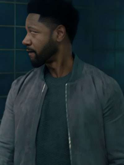 The Equalizer 2025 Marcus Dante Grey Bomber Leather Jacket