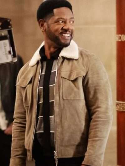 The Equalizer S05 Tory Kittles Suede Leather Jacket