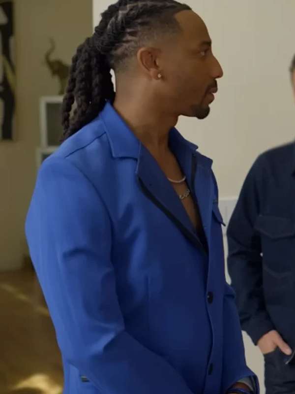 Marquis Duncan The Family Business New Orleans Blue Blazer Jacket