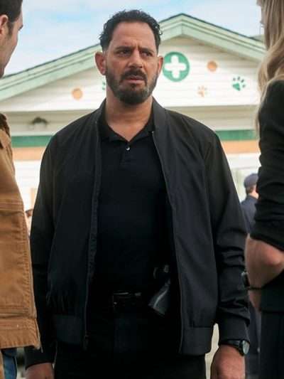 Patrick Sabongui The Hunting Party Black Bomber Jacket