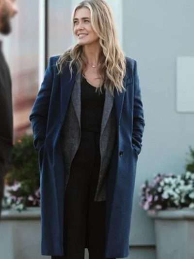 Rebecca Henderson The Hunting Party Blue Coat