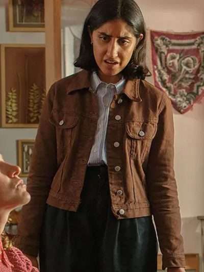 Ambika Mod The Stolen Girl 2025 Brown Denim Jacket