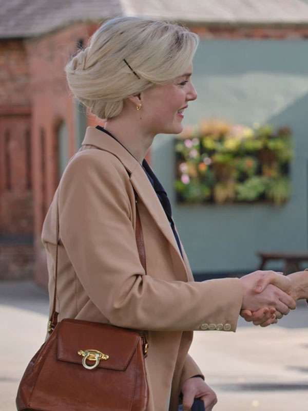 The Stolen Girl Holliday Grainger Beige Blazer