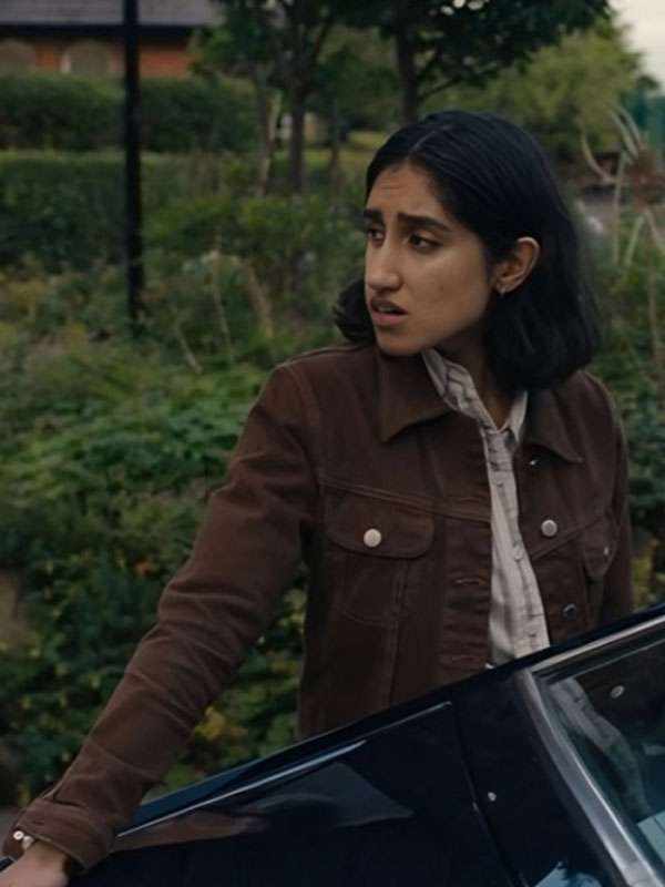The Stolen Girl Ambika Mod Brown Denim Jacket
