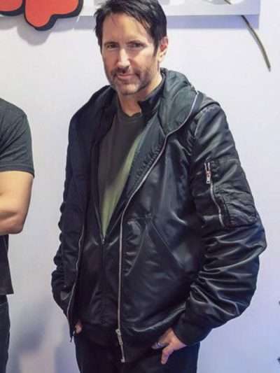 Trent Reznor Tron Ares 2025 Black Jacket