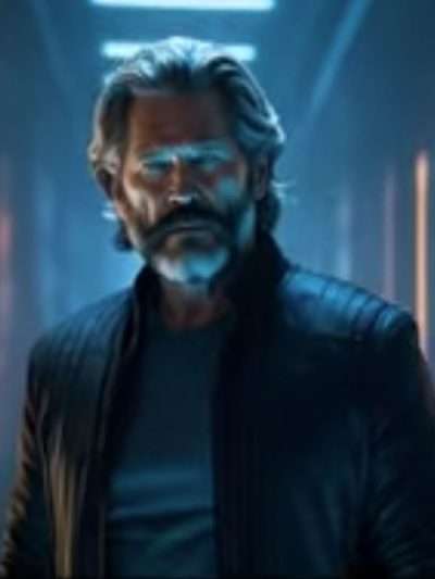Tron Ares 2025 Jeff Bridges Leather Jacket