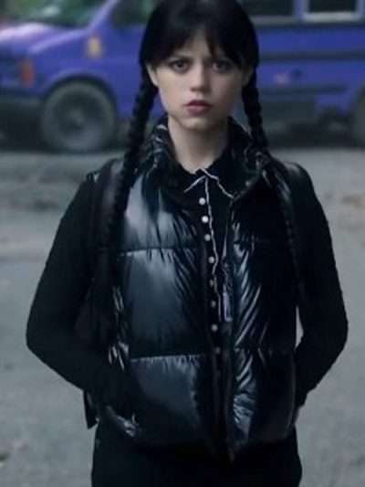 Buy Goody Addams Wednesday S02 Puffer Vest
