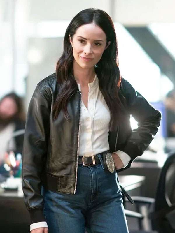 Shop Amber Braeburn 9-1-1 Leather Jacket