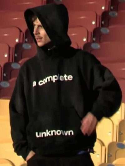 Actor Timothée Chalamet Black Pullover Hoodie