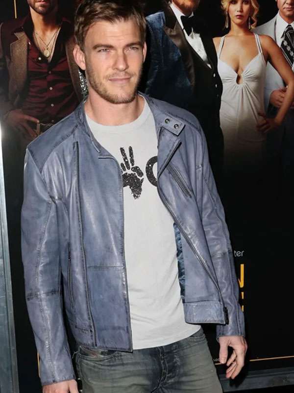 Buy Alan Ritchson Biker Leather Jacket