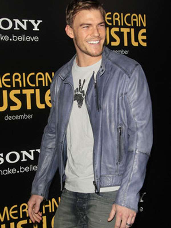 Alan Ritchson Biker Leather Jacket Order Now