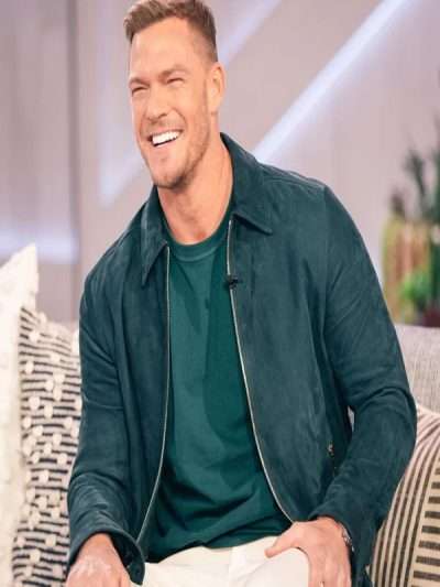 Buy Alan Ritchson The Kelly Clarkson Show Green Jacket