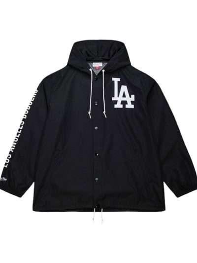 Shop Black Dodgers Coach Jacket