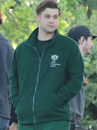 Mad About the Boy Leo Woodall Green Jacket