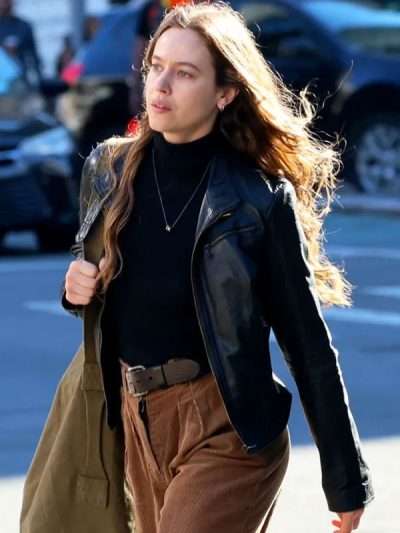 Shop Étoile Lou de Laâge Leather Jacket