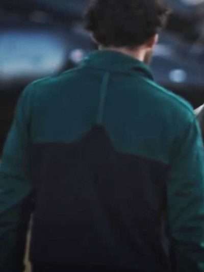 Buy Last Bullet 2025 Alban Lenoir Green and Black Jacket