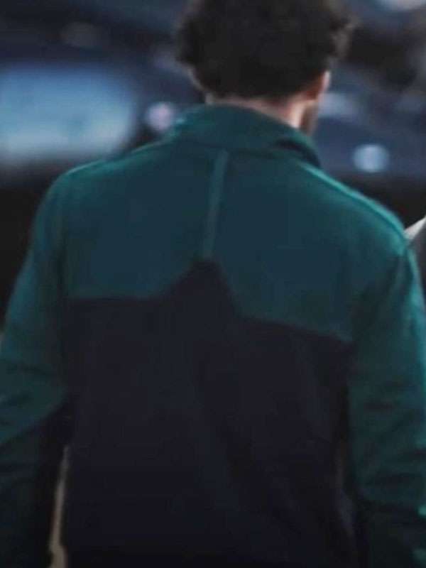 Buy Last Bullet 2025 Alban Lenoir Green and Black Jacket