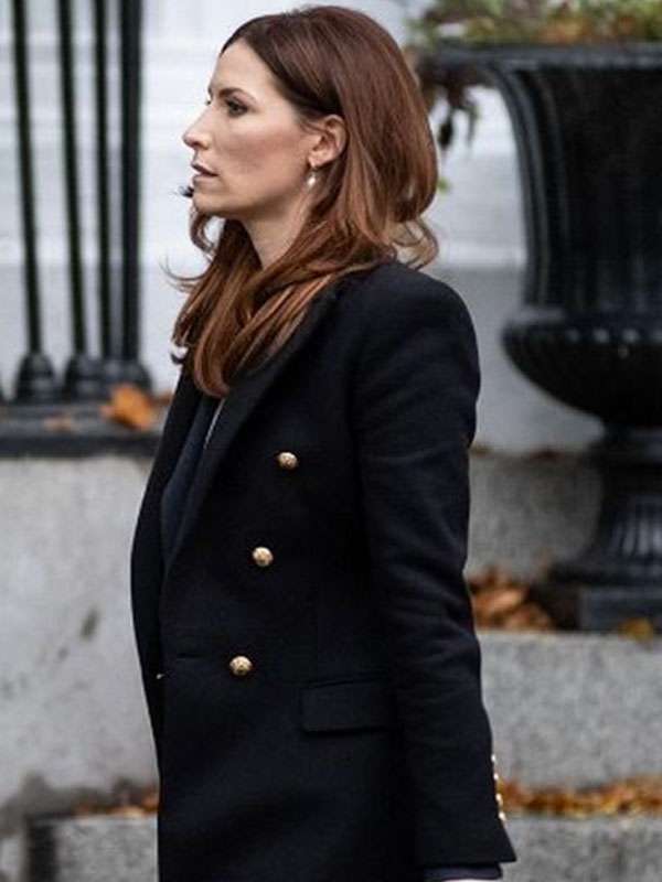 Shop Sarah Levy SurrealEstate Black Trench Coat