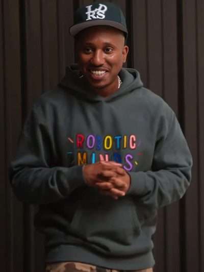 TV Series Resurrected Rides Chris Redd Robotic Minds Gray Hoodie
