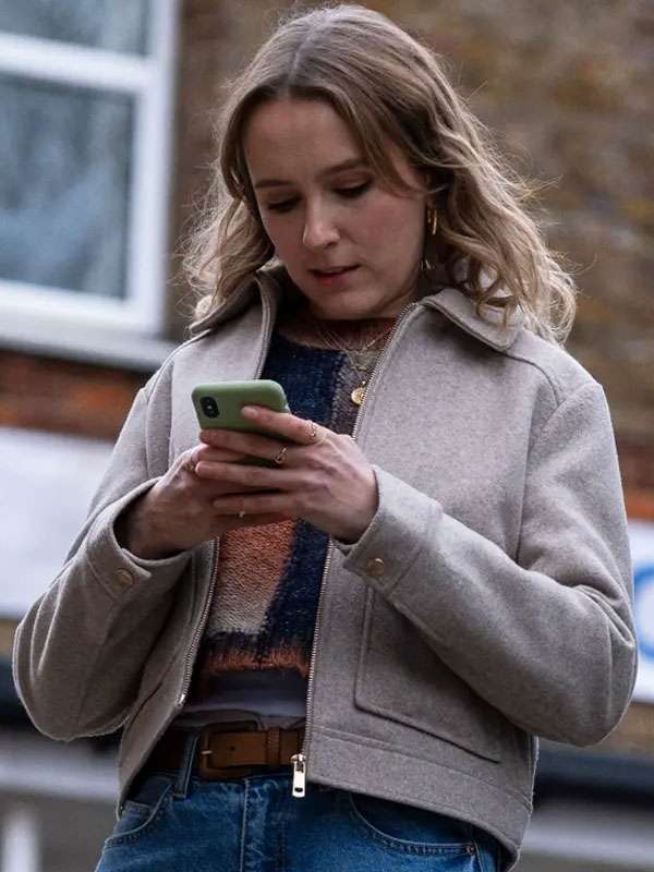 Buy Alison Woods Code of Silence Grey Jacket