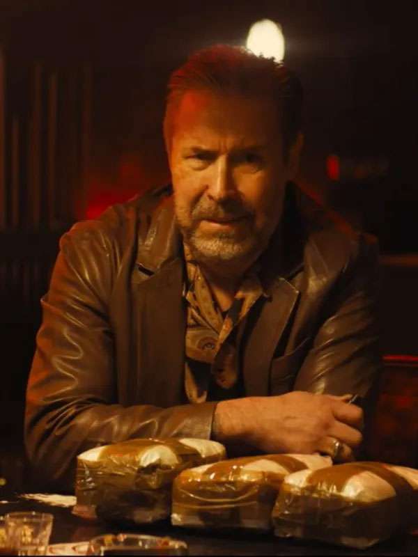 Shop Paddy Considine Deep Cover Leather Blazer