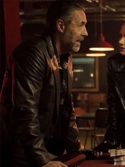 Buy Deep Cover 2025 Paddy Considine Leather Blazer