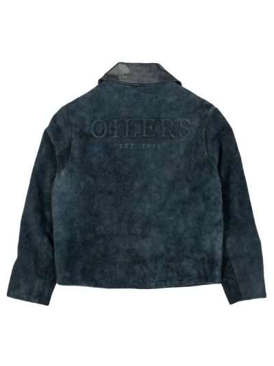 Buy Now Edmonton Oilers Suede Leather Jacket