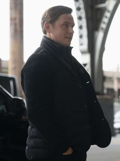 Elsbeth 2025 Billy Magnussen Black Puffer Jacket