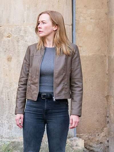 Shop Megan Garretson FBI International S04 Jacket