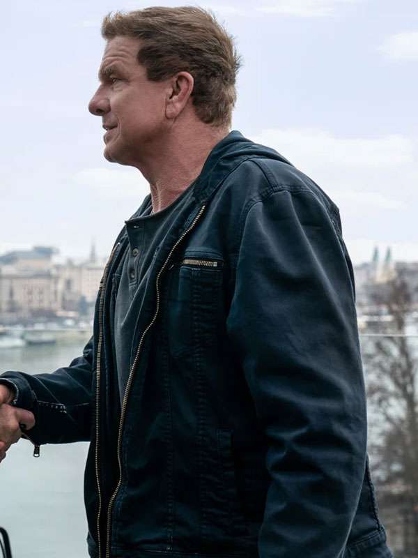 FBI International S04 Kenny Johnson Black Jacket at 50% Off