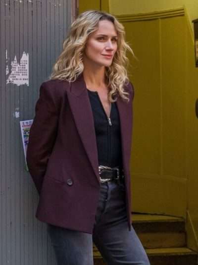 Buy Shantel VanSanten FBI Most Wanted S06 Maroon Blazer