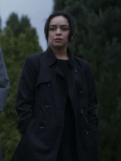 shop Final Destination Bloodlines 2025 Kaitlyn Santa Juana Black Coat