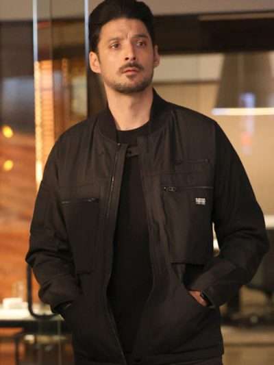 Shop Found S02 Dhan Rana Black Cotton Jacket
