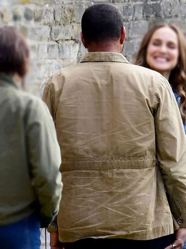 Fountain Of Youth 2025 Laz Alonso Beige Cotton Jacket