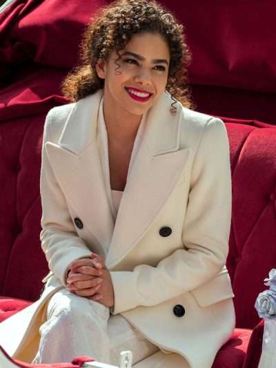 Shop Ginny & Georgia S02 Ginny Miller White Wool Coat