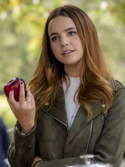 Good Witch S04 Grace Russell Green Leather Jacket
