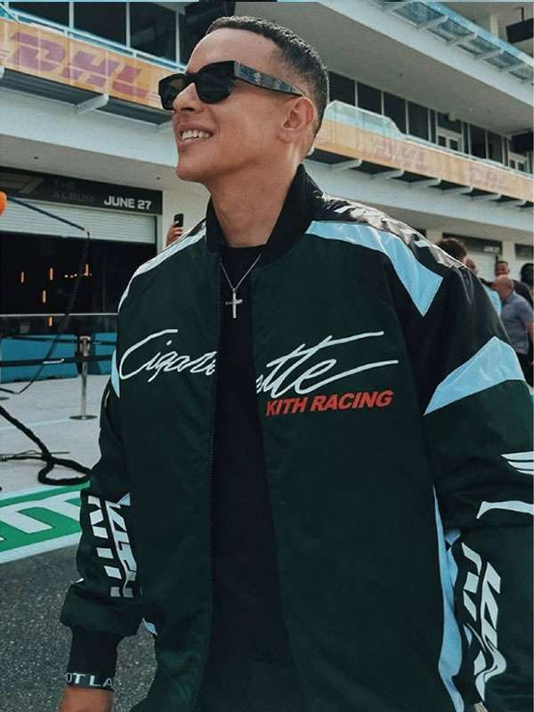 Grand Prix Of Miami 2025 Daddy Yankee Racing Bomber Jacket
