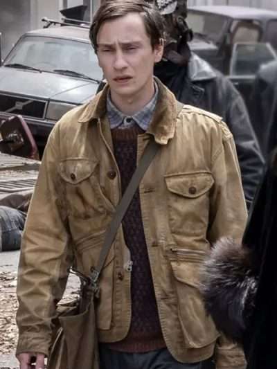 Buy The Walking Dead Dead City S02 Keir Gilchrist Brown Jacket