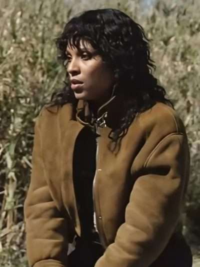 Buy Movie Last Bullet 2025 Stéfi Celma Suede Leather Jacket