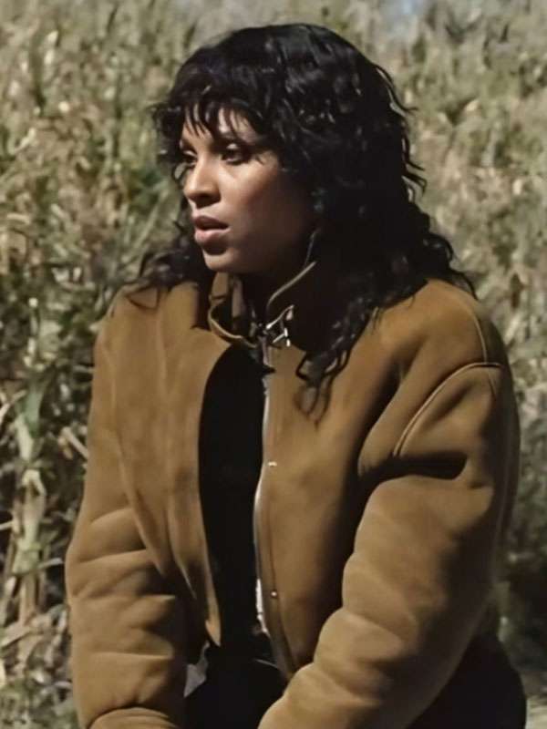Buy Movie Last Bullet 2025 Stéfi Celma Suede Leather Jacket