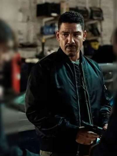 Tiago Roberts Law and Shop Order Organized Crime S05 Bomber Jacket