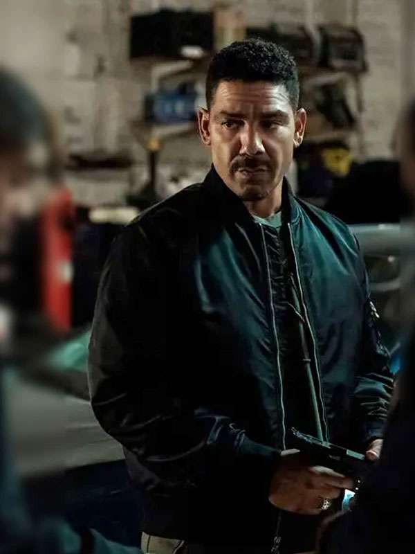 Tiago Roberts Law and Shop Order Organized Crime S05 Bomber Jacket